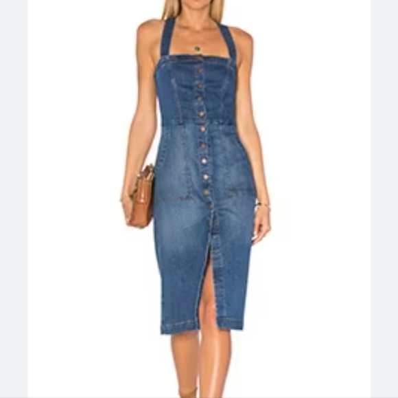 Level 99 Dresses & Skirts - Level 99 Denim Dress Overalls